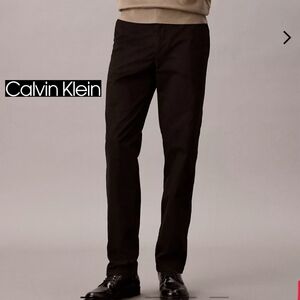 NWT Calvin Klein Men's Charcoal Dress Pants 34 X 30